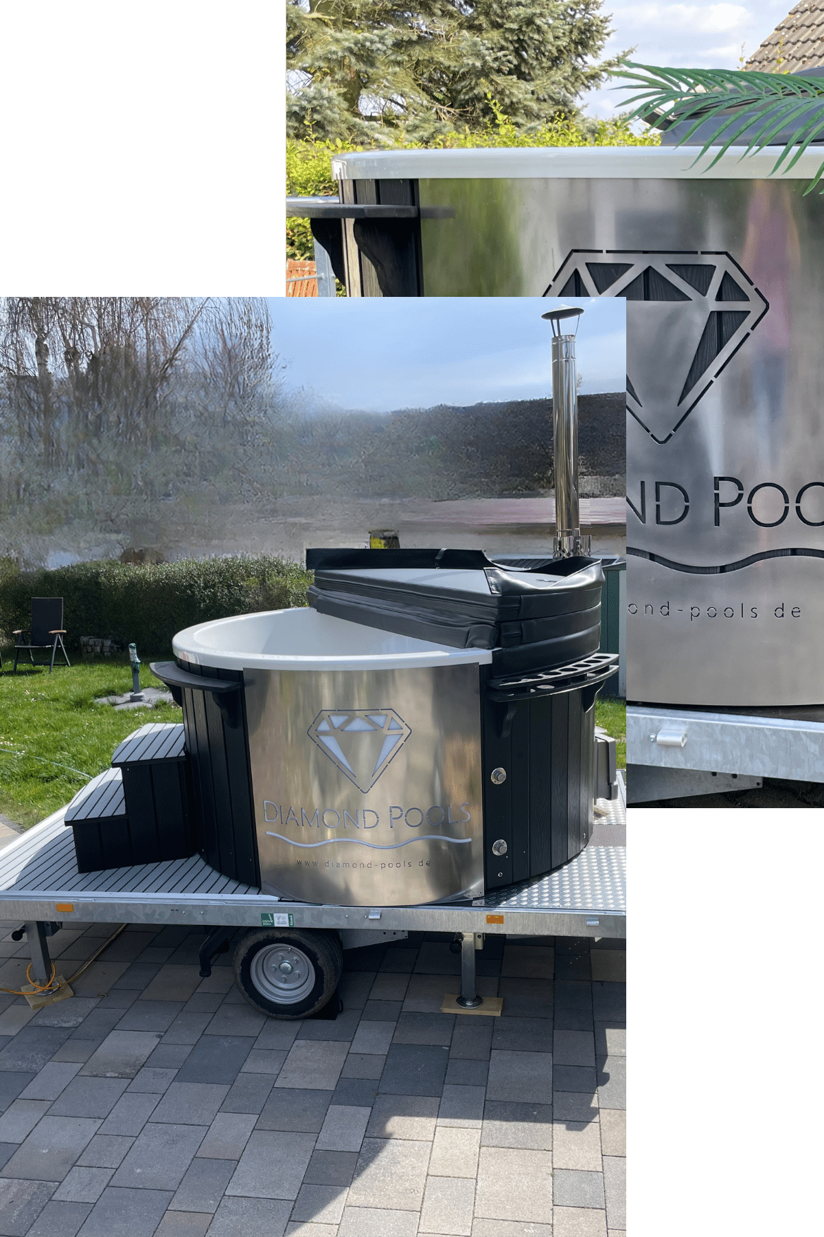 Hot Tub Vermietung von Diamond Pools